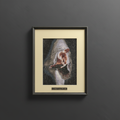 COME FOLLOW ME diamond painting on dark background